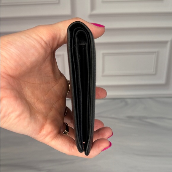 Chanel Black Caviar Leather Bifold Wallet CC Logo | Entrupy COA - Picture 7 of 13